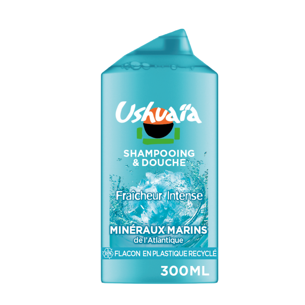 Shampoing Douche Minéraux Marins USHUAIA Flacon 300 ml