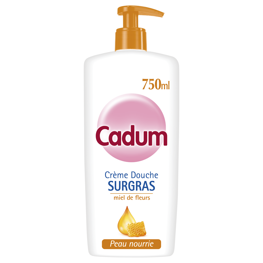 Crème douche Surgras Miel CADUM 750mL