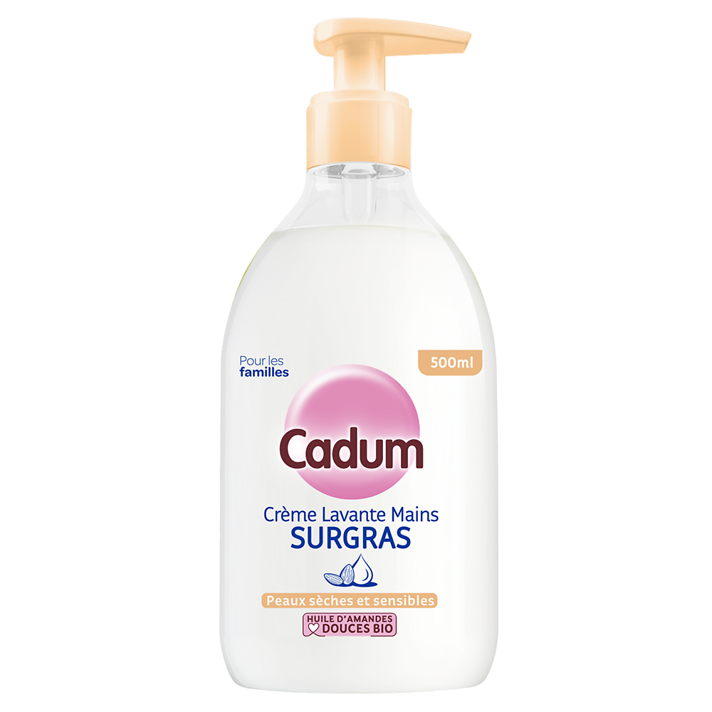 Creme lavante surgras CADUM 500ml