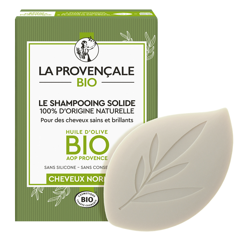 Shampooing Solide 100% d'Origine Naturelle LA PROVENCALE Bio 60g