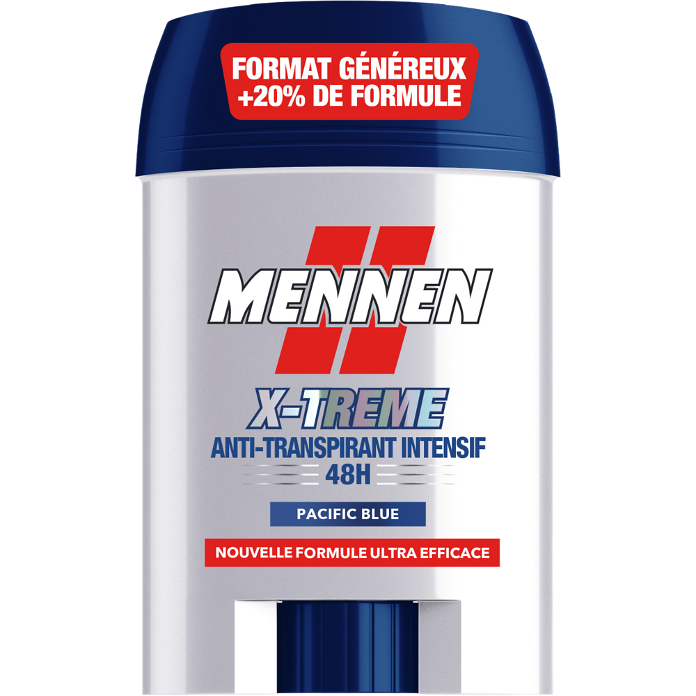 Déodorant Homme xtreme pacific blue MENNEN stick 50ml