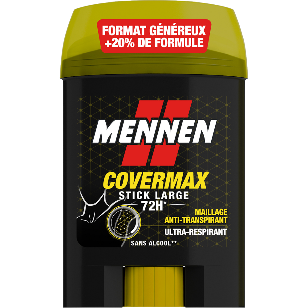 Déodorant Homme cover max MENNEN stick 60ml