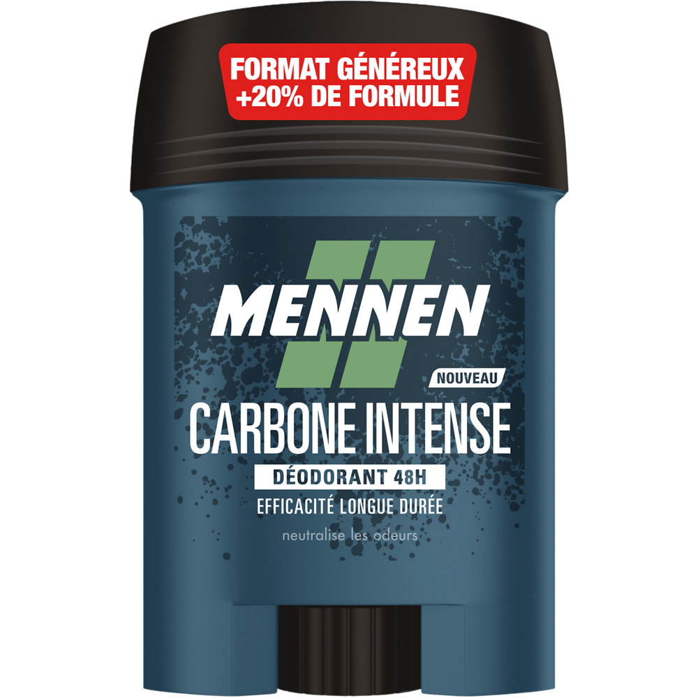 Déodorant Homme natural charbon MENNEN stick 60ml