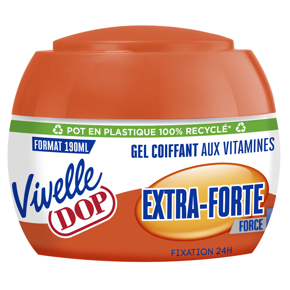 Gel fixation extra forte VIVELLE DOP mouillé pot 190ml