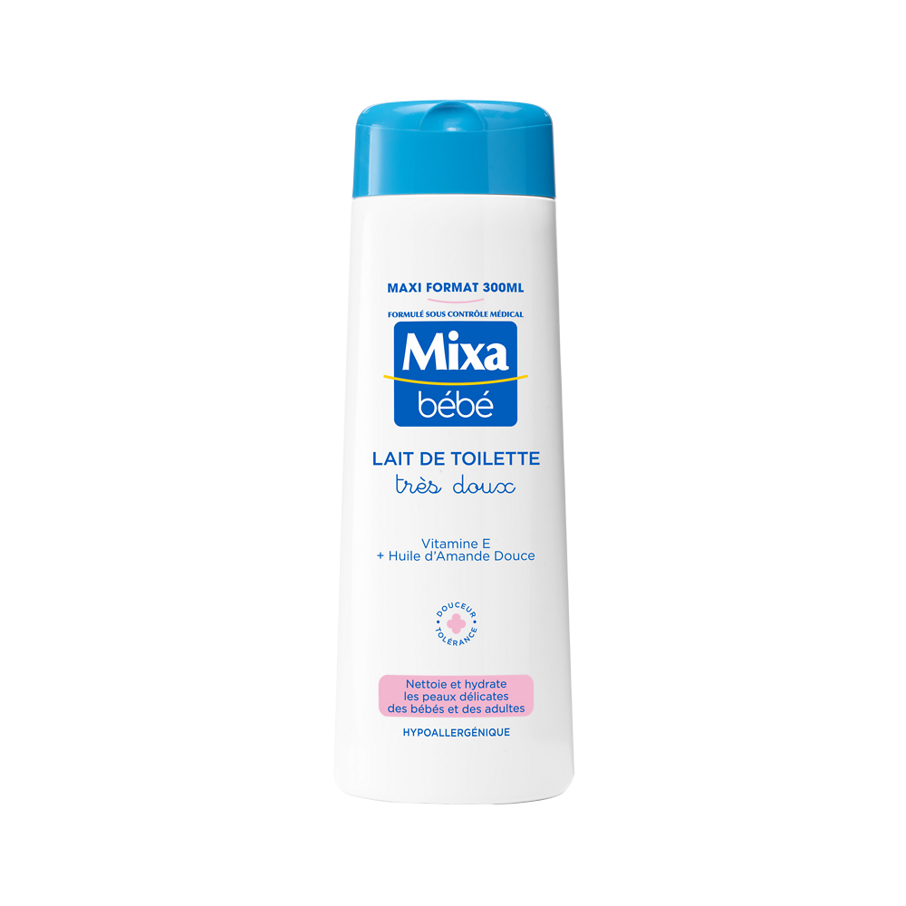 Lait de toilette MIXA bebe flacon 300ml