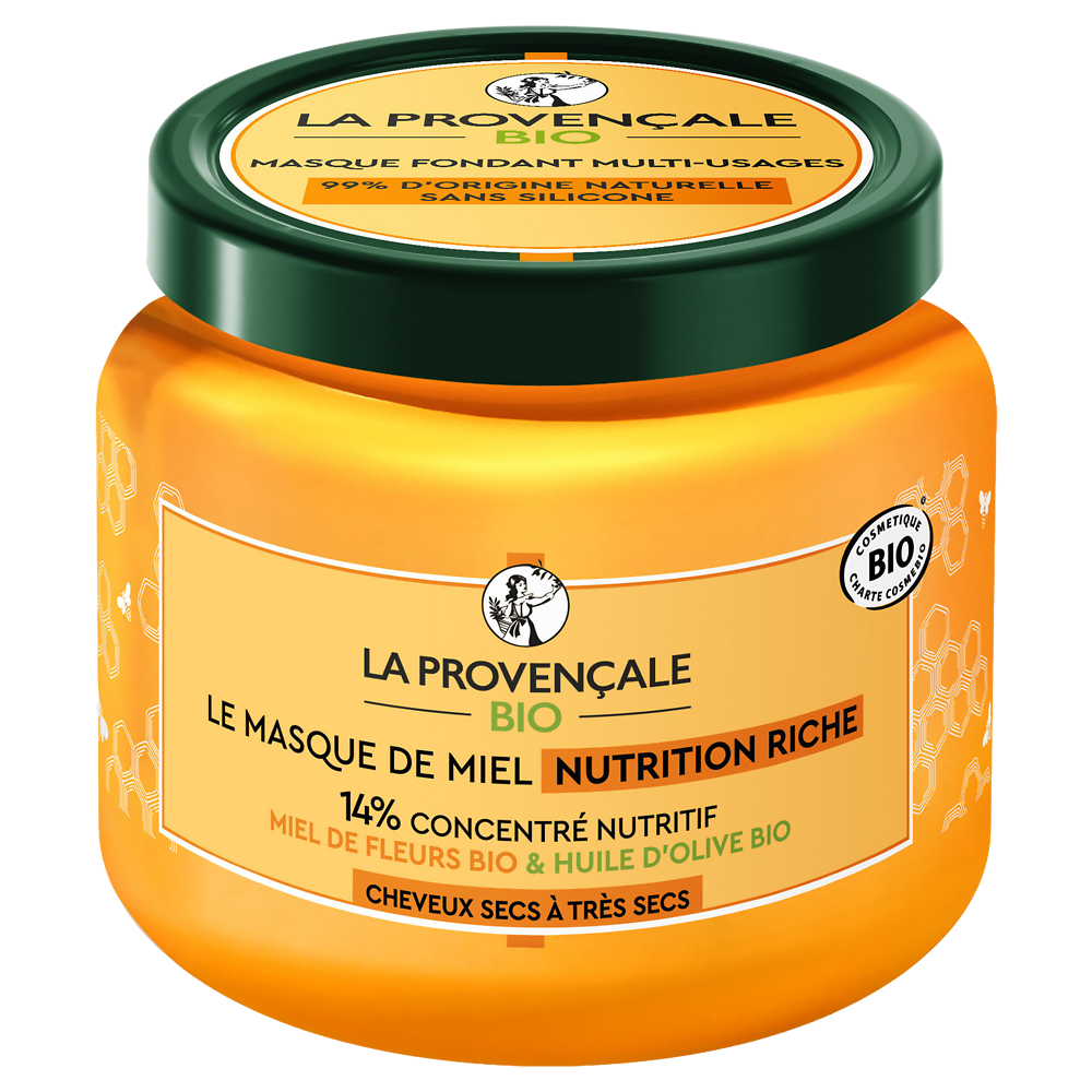 Masque de Miel Nutrition Riche LA PROVENCALE BIO 330ml