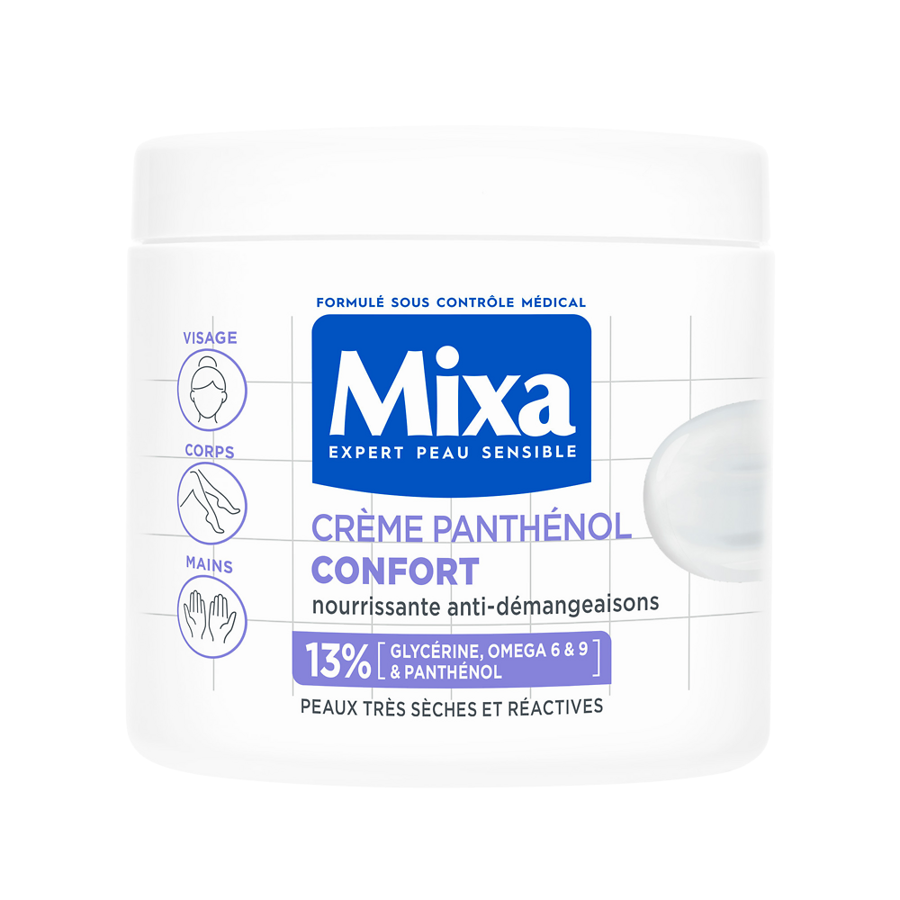 Mixa pot crème Panthenol confort 400ml