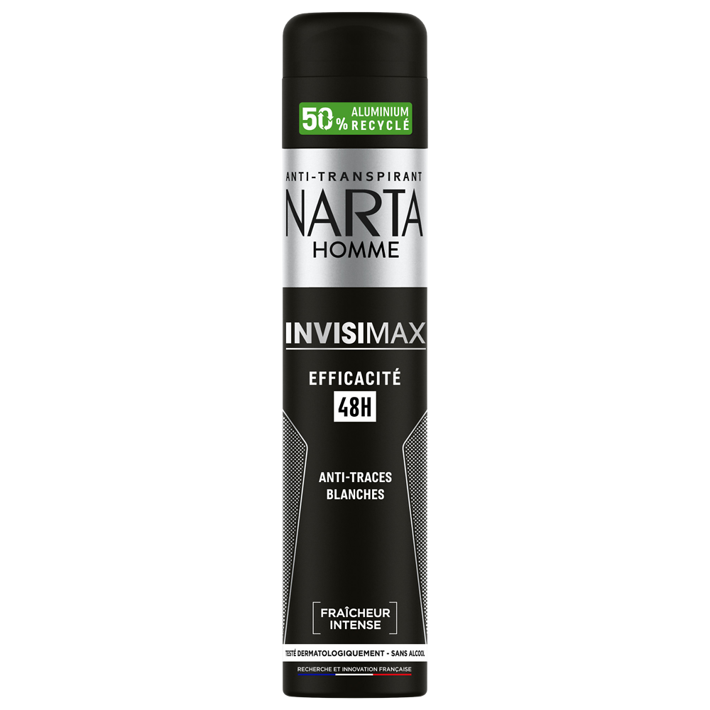 Déodorant homme invisimax Narta atomiseur 200ml