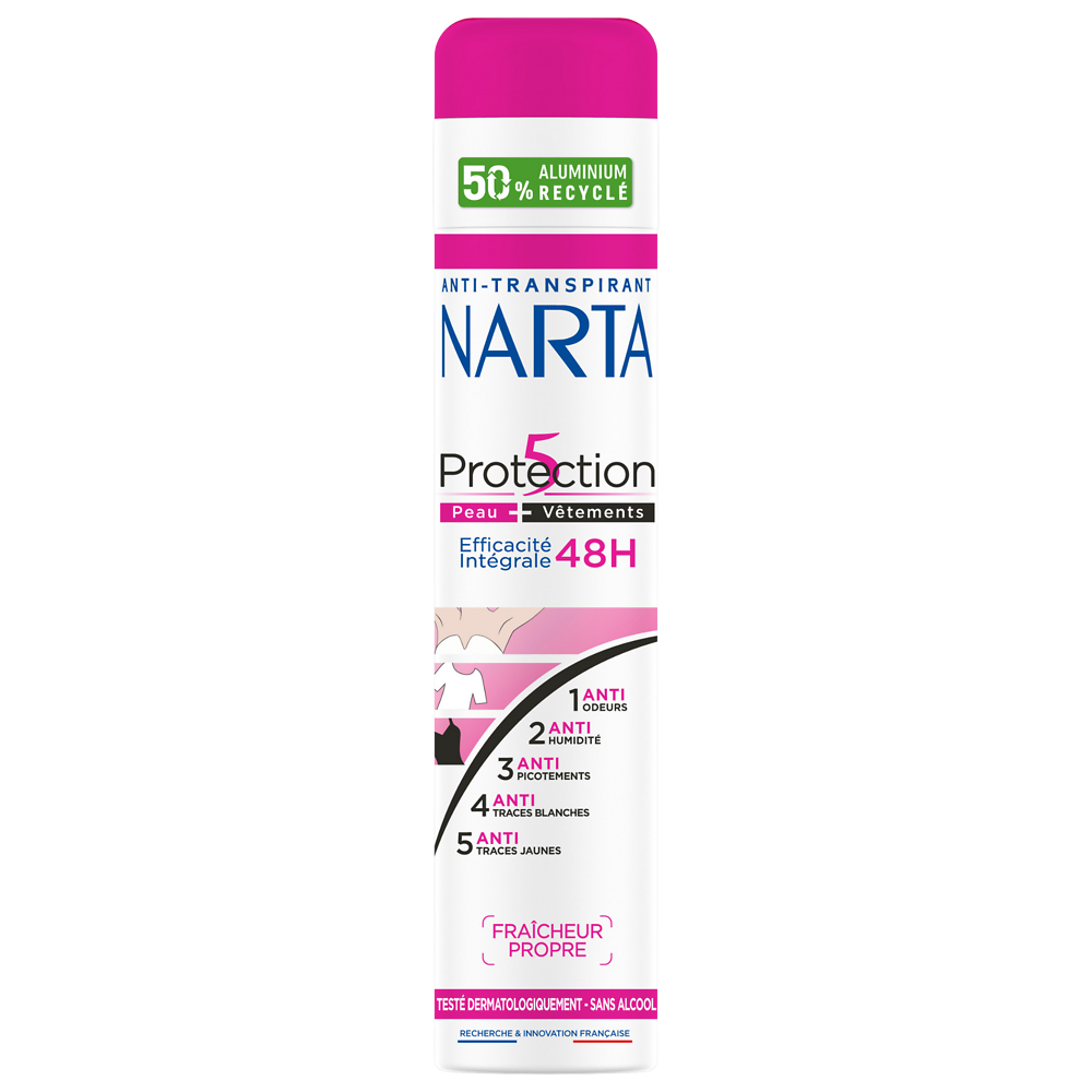 Déodorant classique aérosol femme NARTA 200ml