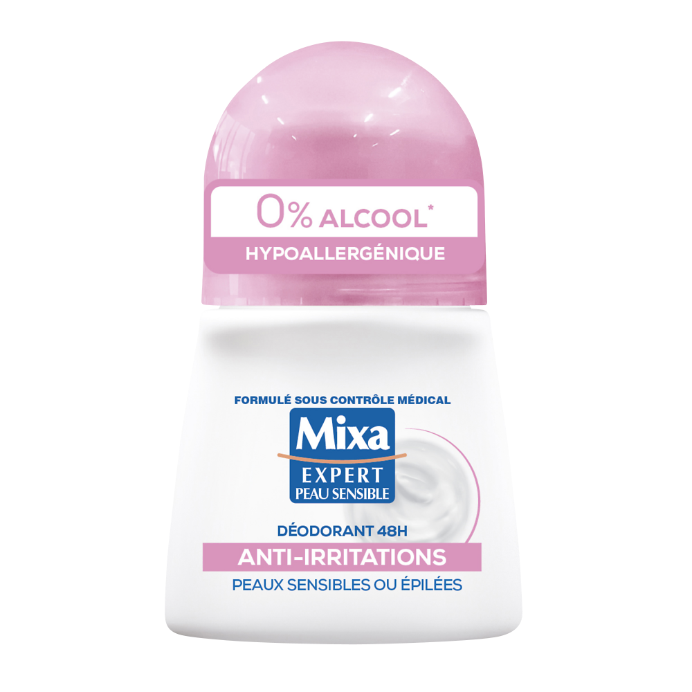 Déodorant bille Femme Anti-Irritations 48H MIXA 50ml