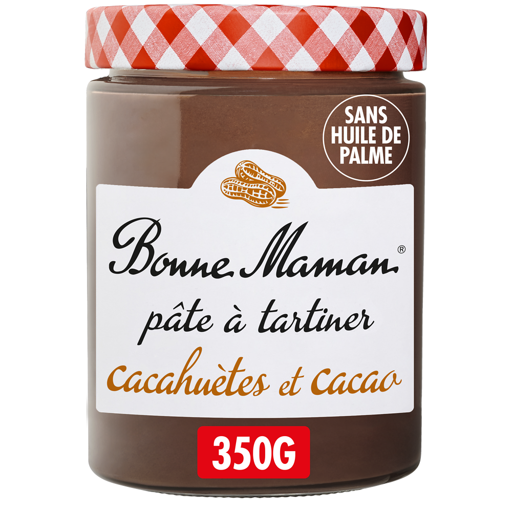 Pâte à Tartiner Cacahuète et Cacao Bonne Maman 350g