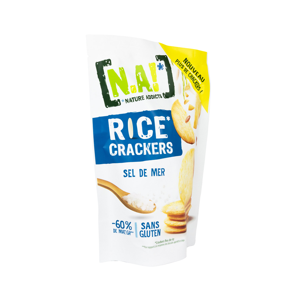 Crackers sel de mer N.A rice, sachet 85g