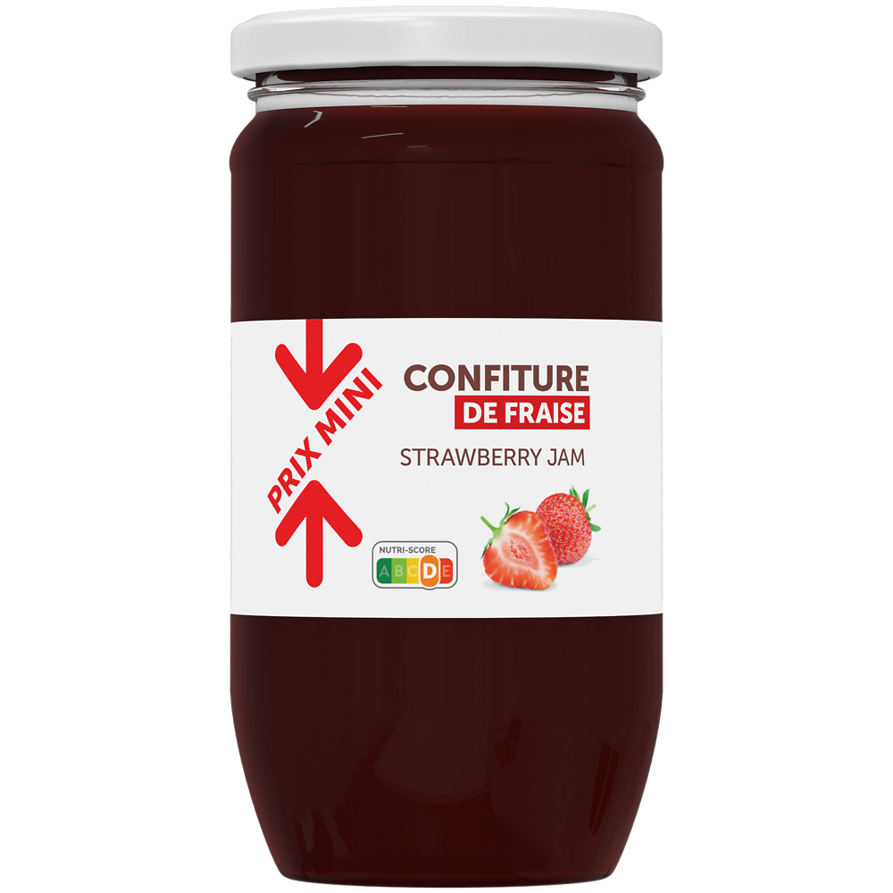 Confiture de fraises PRIX MINI - 1kg