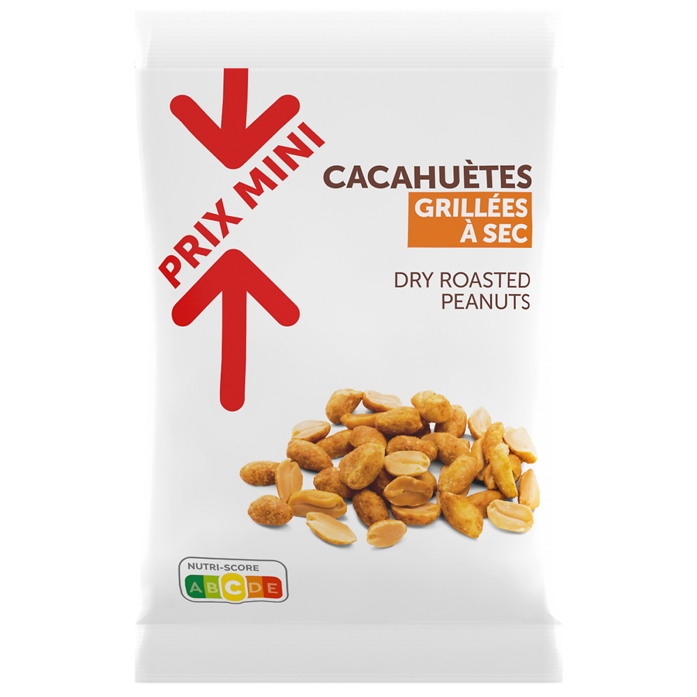 Cacahuètes grillées à sec PRIX MINI 150g