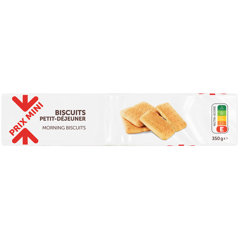 Biscuits petit déjeuner PRIX MINI - 350g