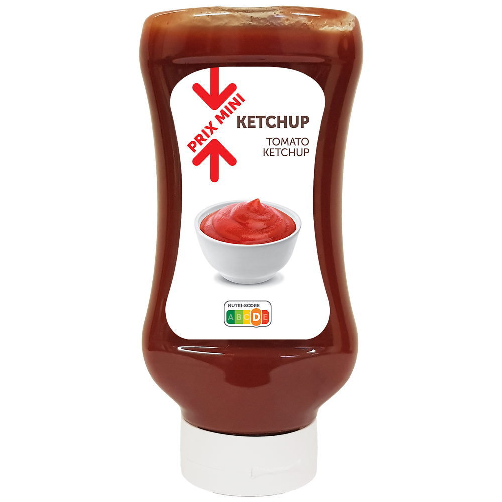 Ketchup nature PRIX MINI flacon souple 560g