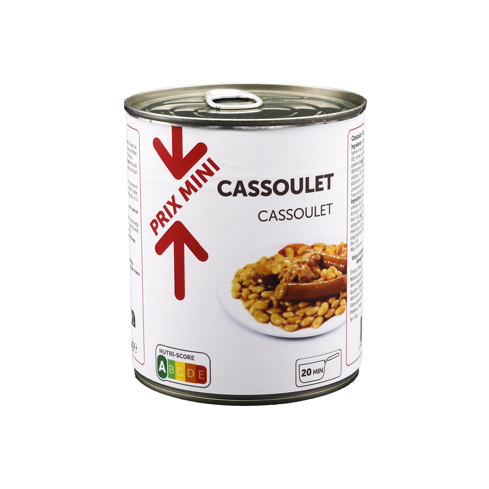 Cassoulet PRIX MINI boîte 4/4 840g