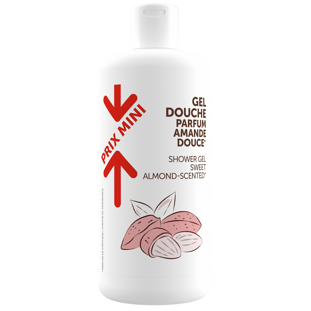 Gel douche parfum amande douce PRIX MINI - 500ml