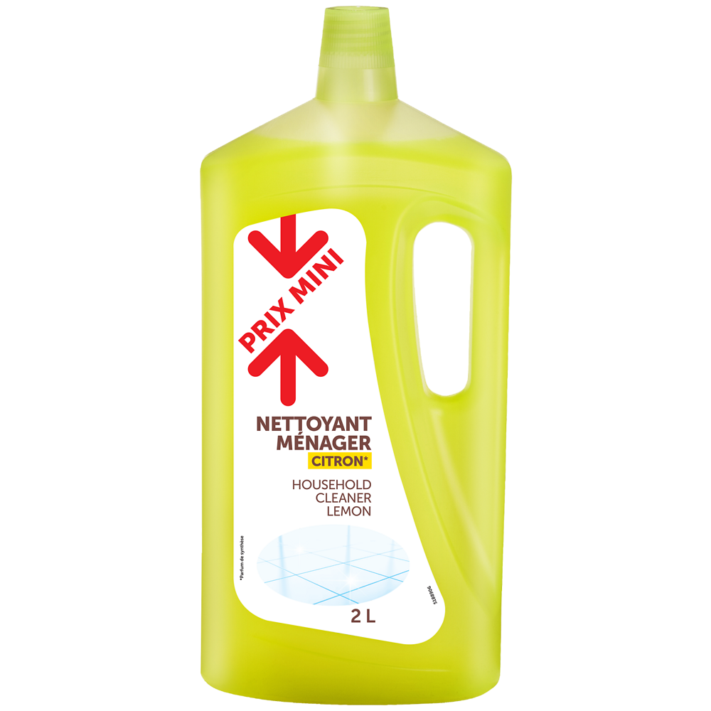 Nettoyant ménager parfum citron PRIX MINI - 2L