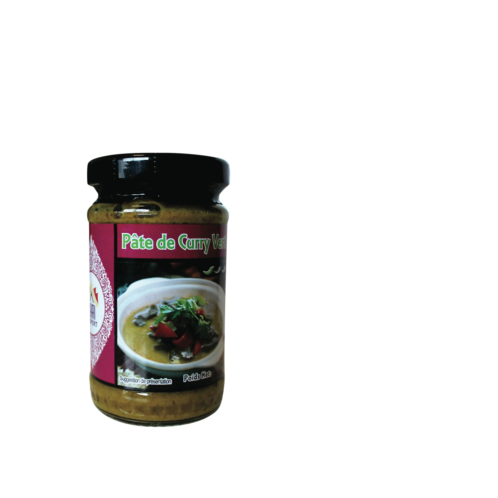 Pâte de curry vert THAÏ EXPERT, 110g