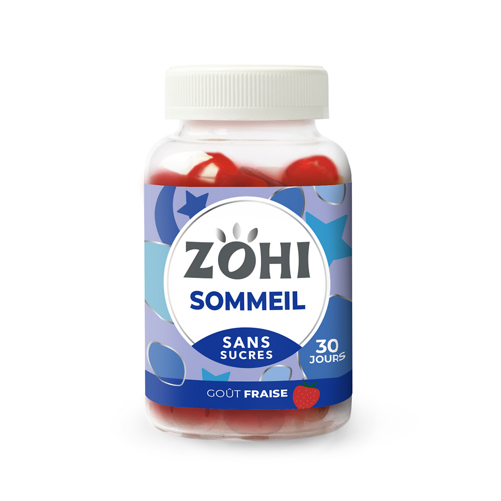 Complément alimentaire sommeil parfum fraise ZOHI 180g