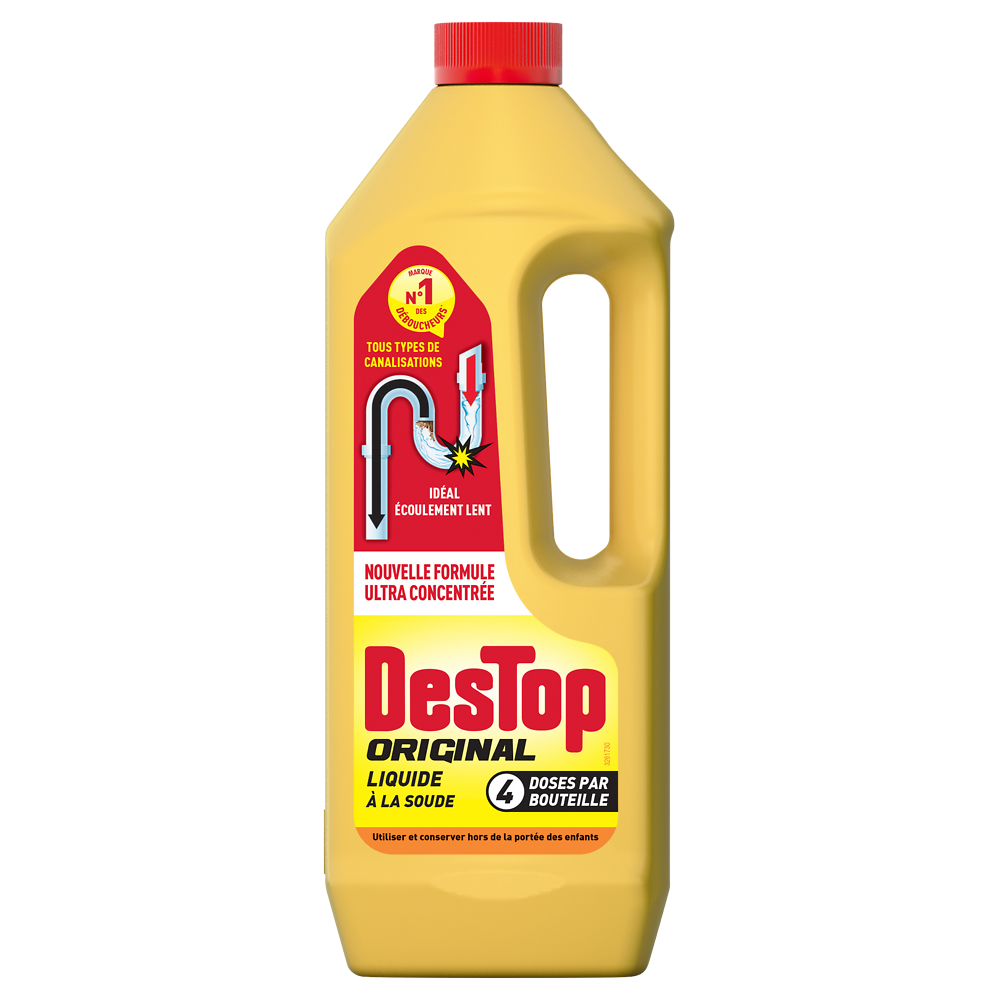 Déboucheur liquide destop flacon 950ml