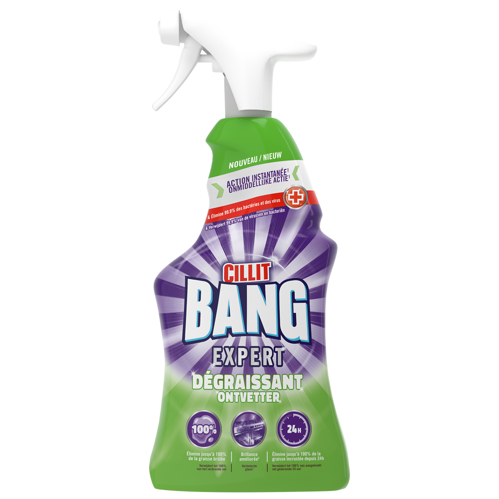 Nettoyant surpuissant dégraissant CILLIT BANG pistolet 750ml