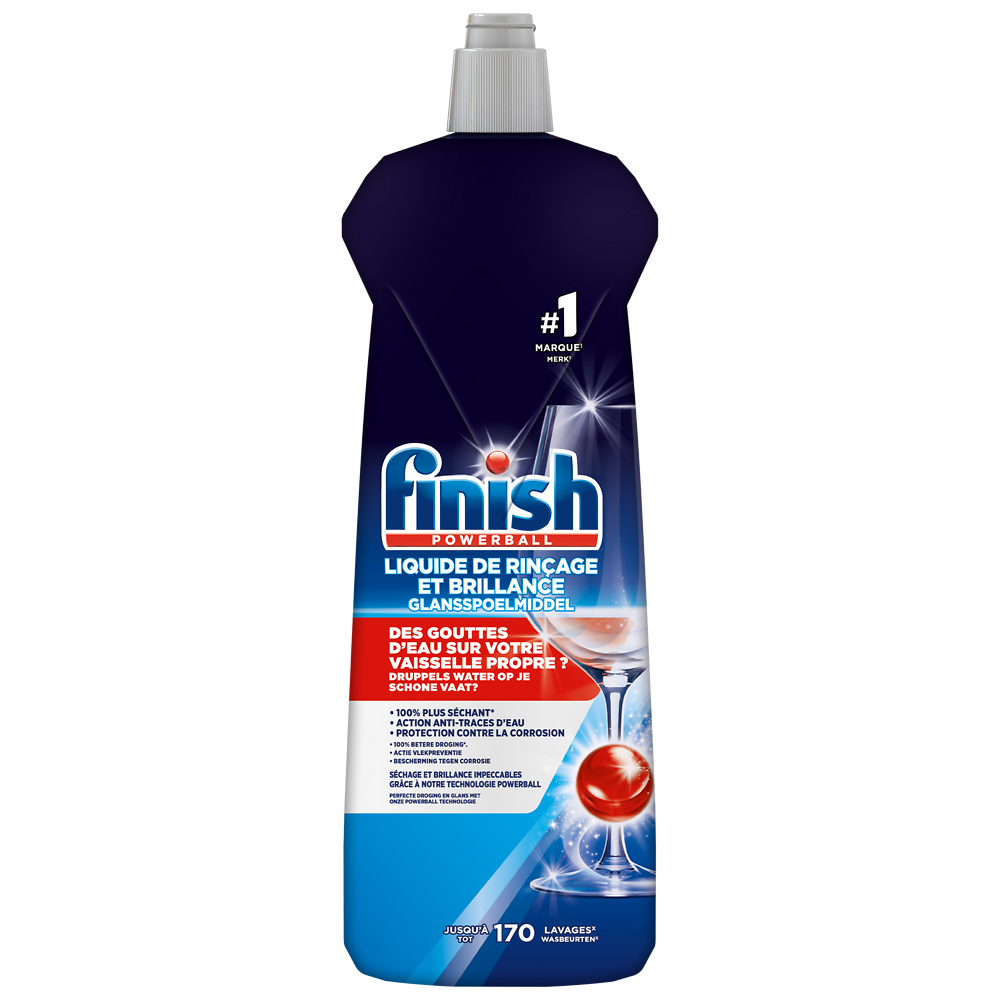 Liquide de rinçage Lave Vaiselle FINISH 800ml