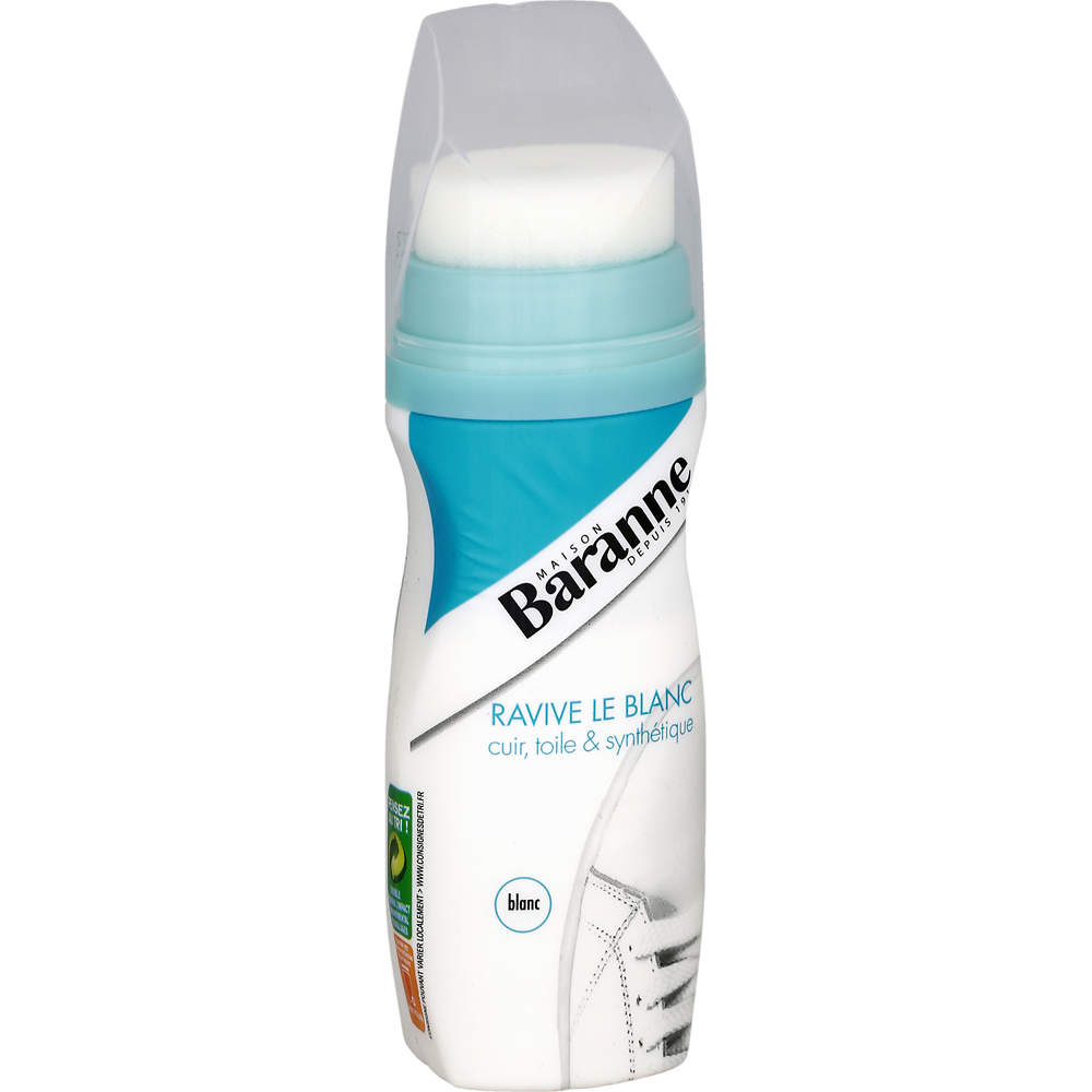 Applicateur ravive le blanc cirage blanc BARANNE, 75ml