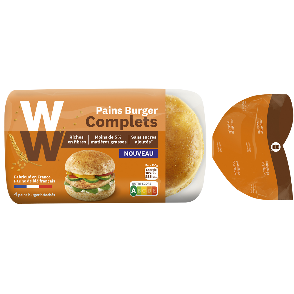 Pains burger complet WW 220g