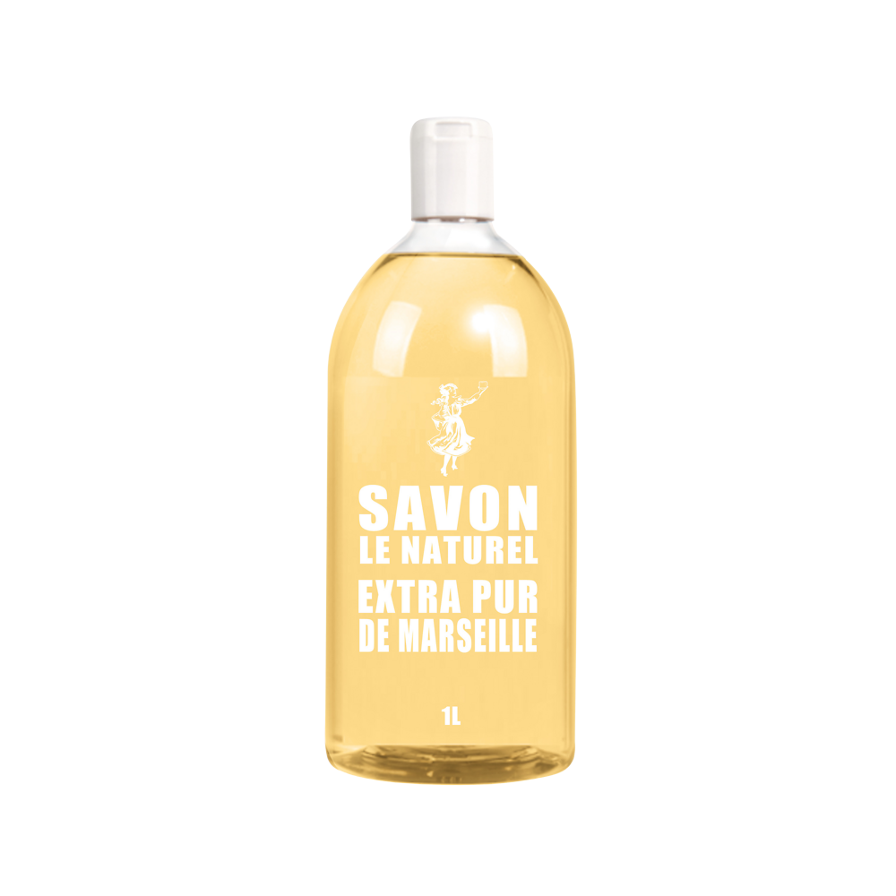 Savon Liquide Extra Pur de Marseille Recharge Universelle SAVON LE NATUREL Flacon 1000 ml