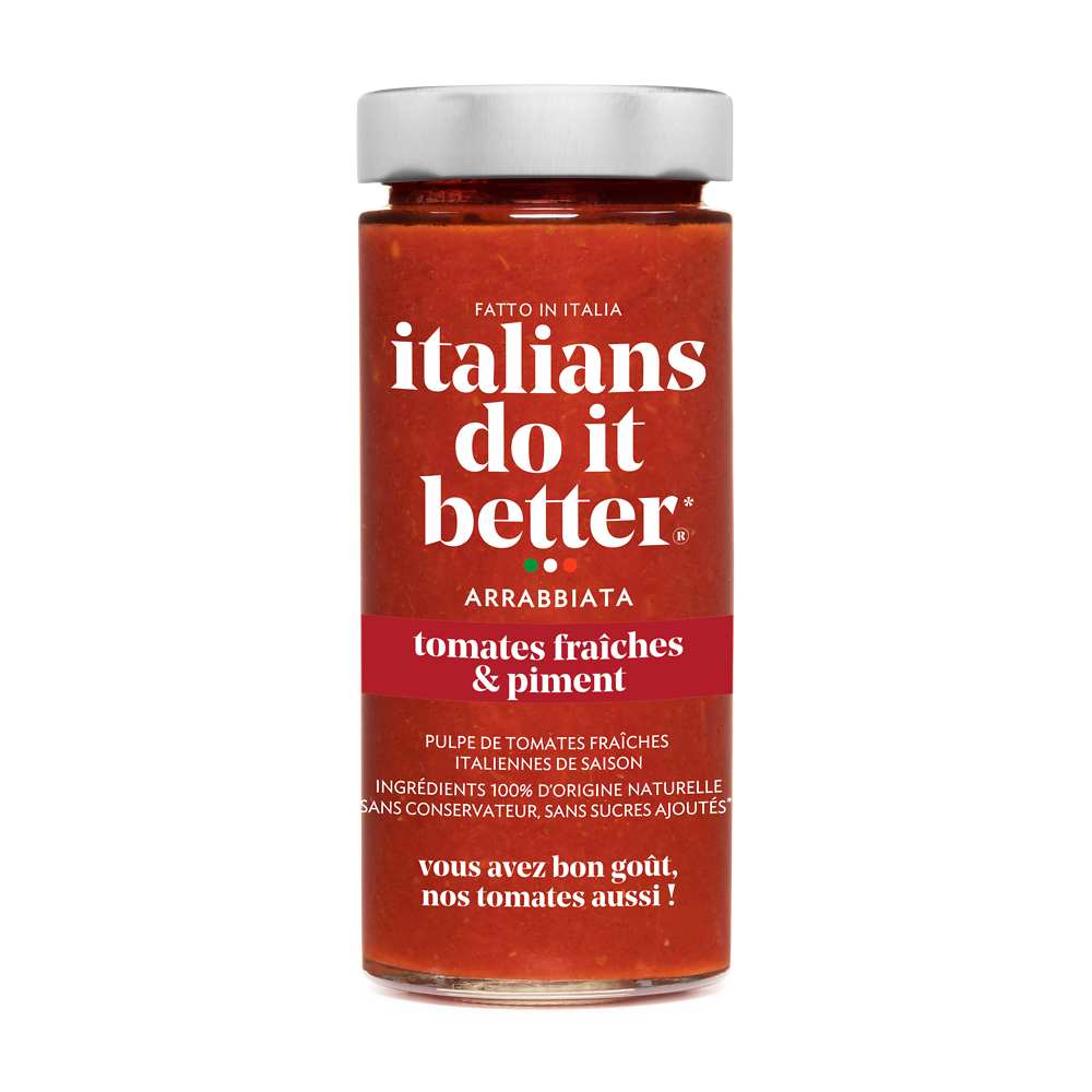 Sauce tomate et piment arrabbiata ITALIANS DO IT BETTER 290g