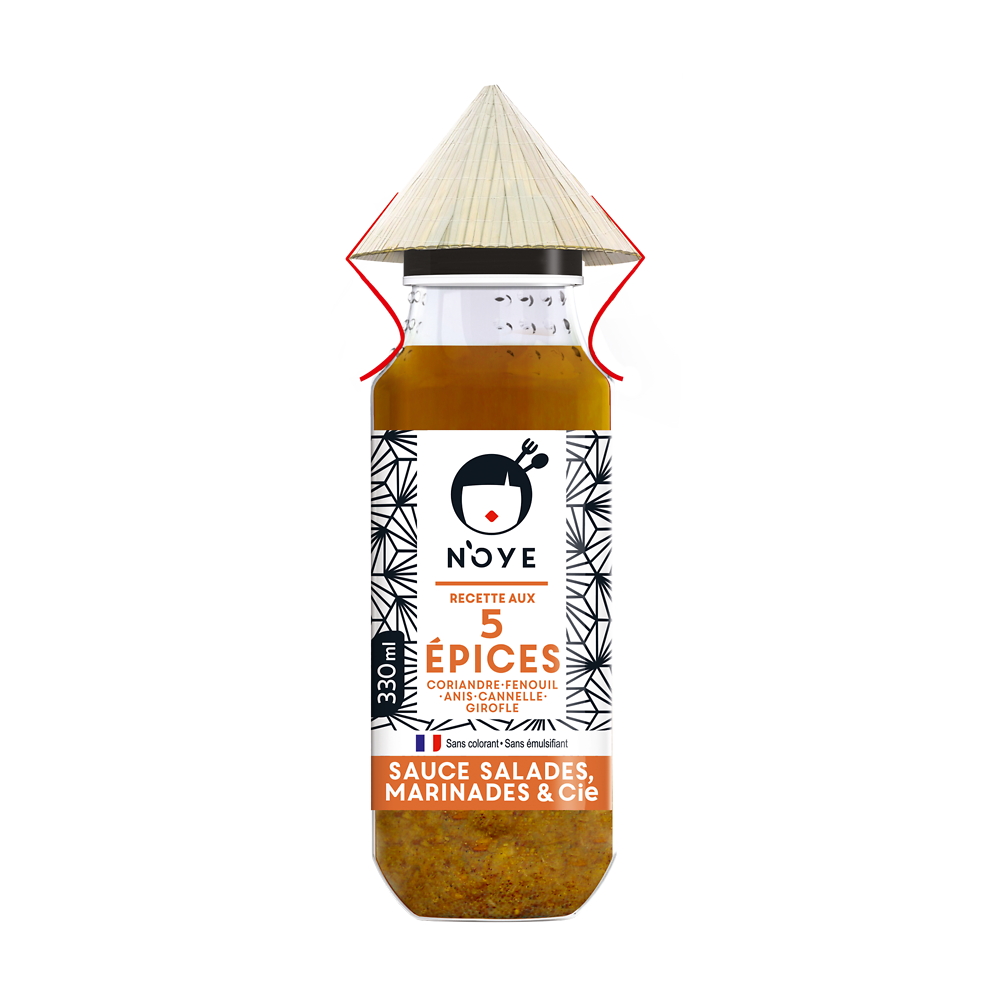 Sauce vinaigrette aux épices N'OYE 330ml