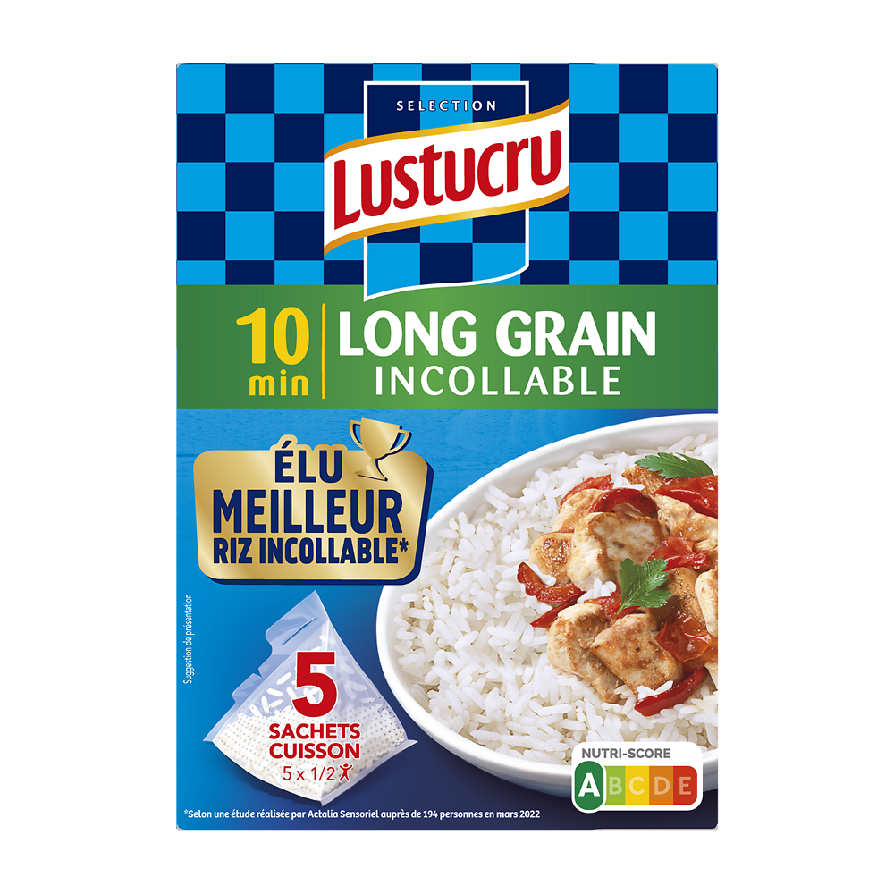 Riz 10 minutes LUSTUCRU 450g