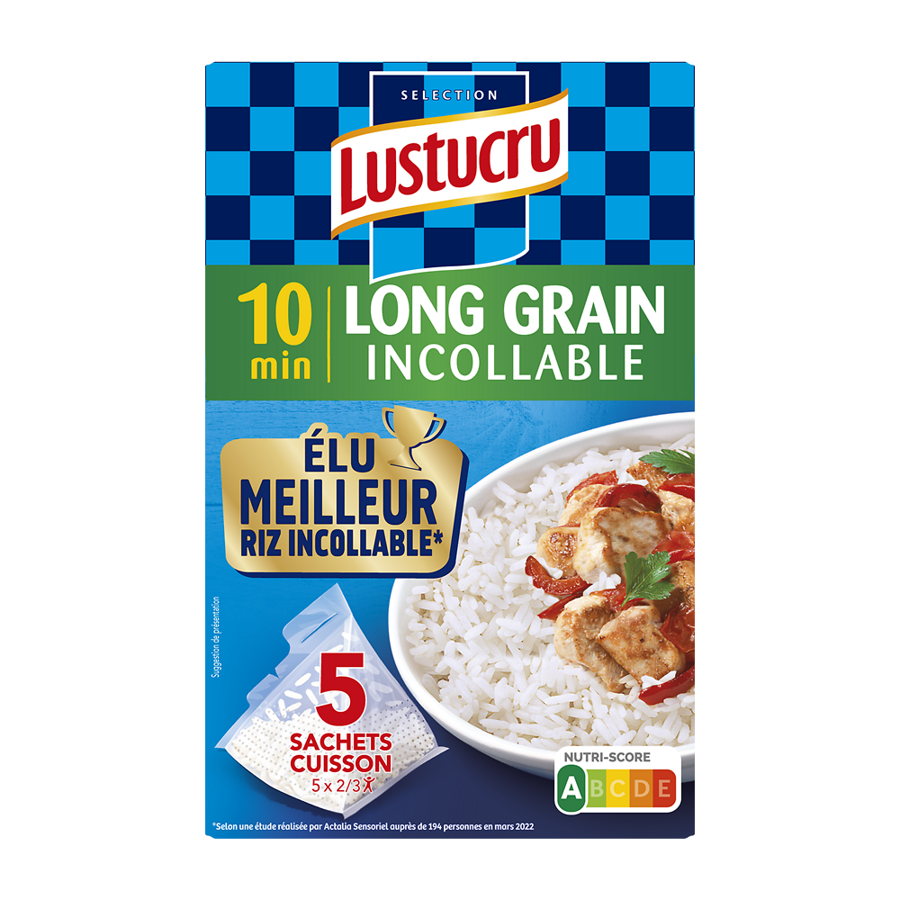 Riz 10 minutes LUSTUCRU 5x180g