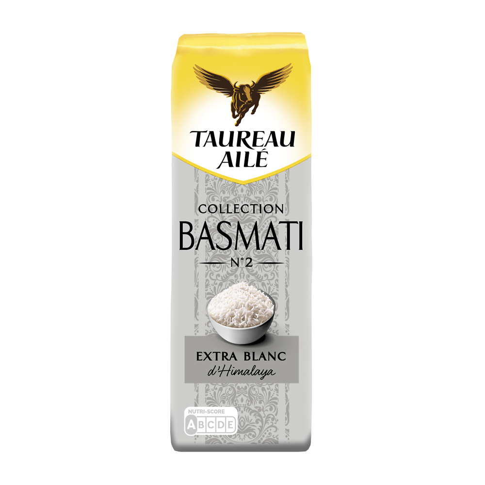 Riz basmati extra blanc TAUREAU AILE 450g