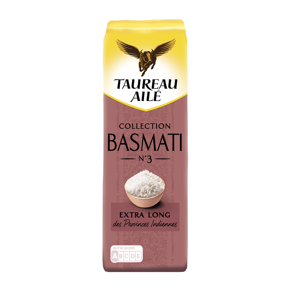 Riz basmati extra long TAUREAU AILE 450g