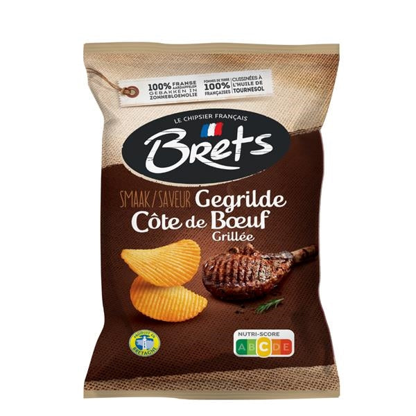 Chips Brets saveur côte de boeuf grillée 125 gr