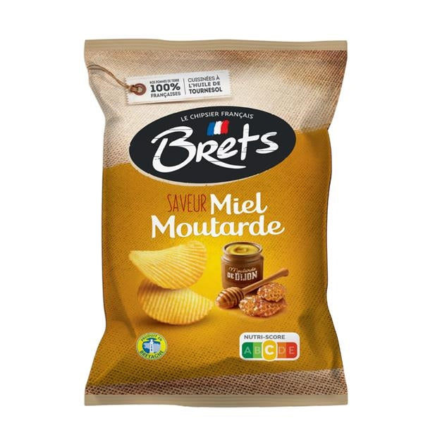 Chips Brets saveur miel moutarde 125 gr