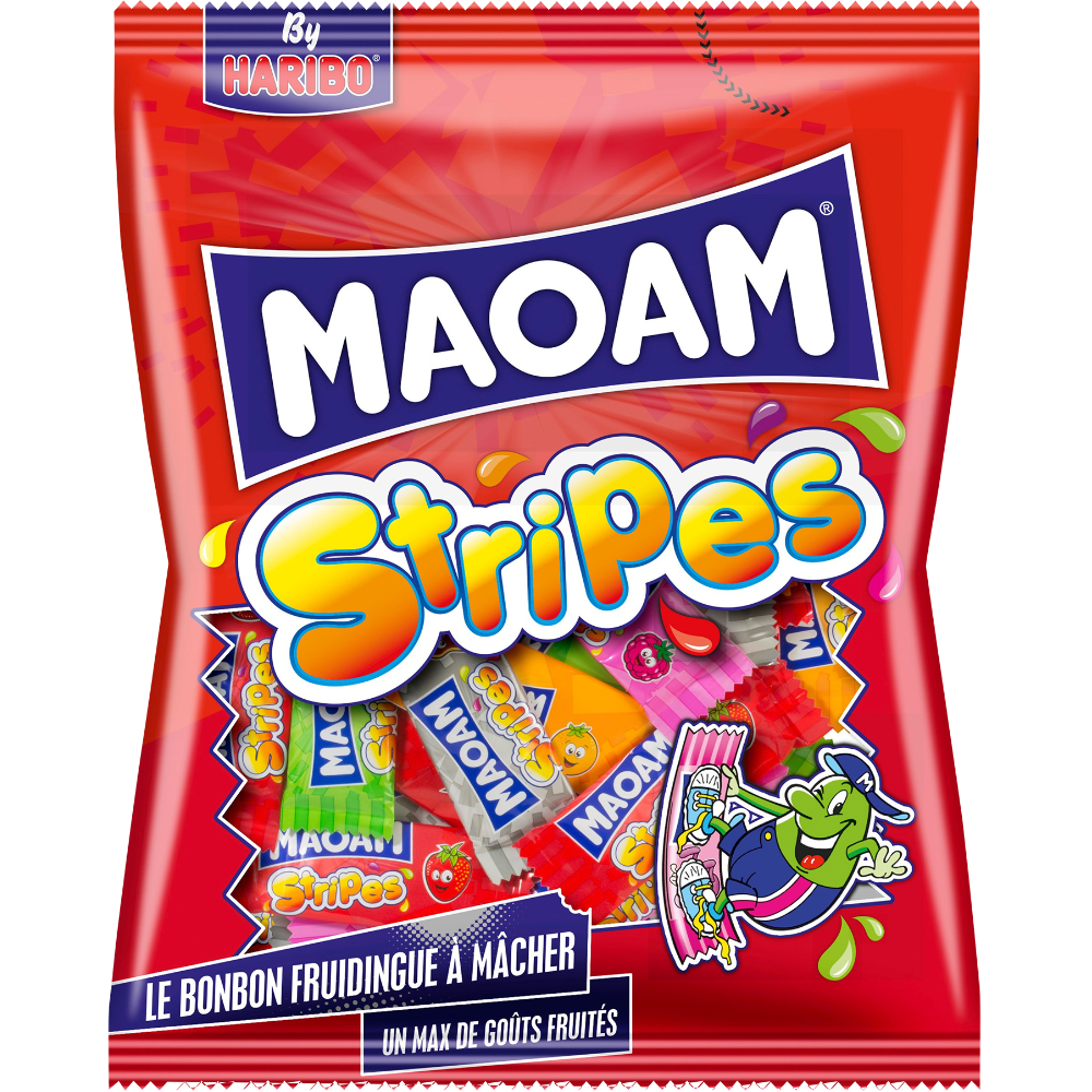 Bonbon Stripes maoam HARIBO, 250g