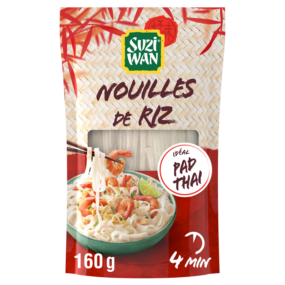 Nouilles de riz 4mn SUZIWAN, 160g