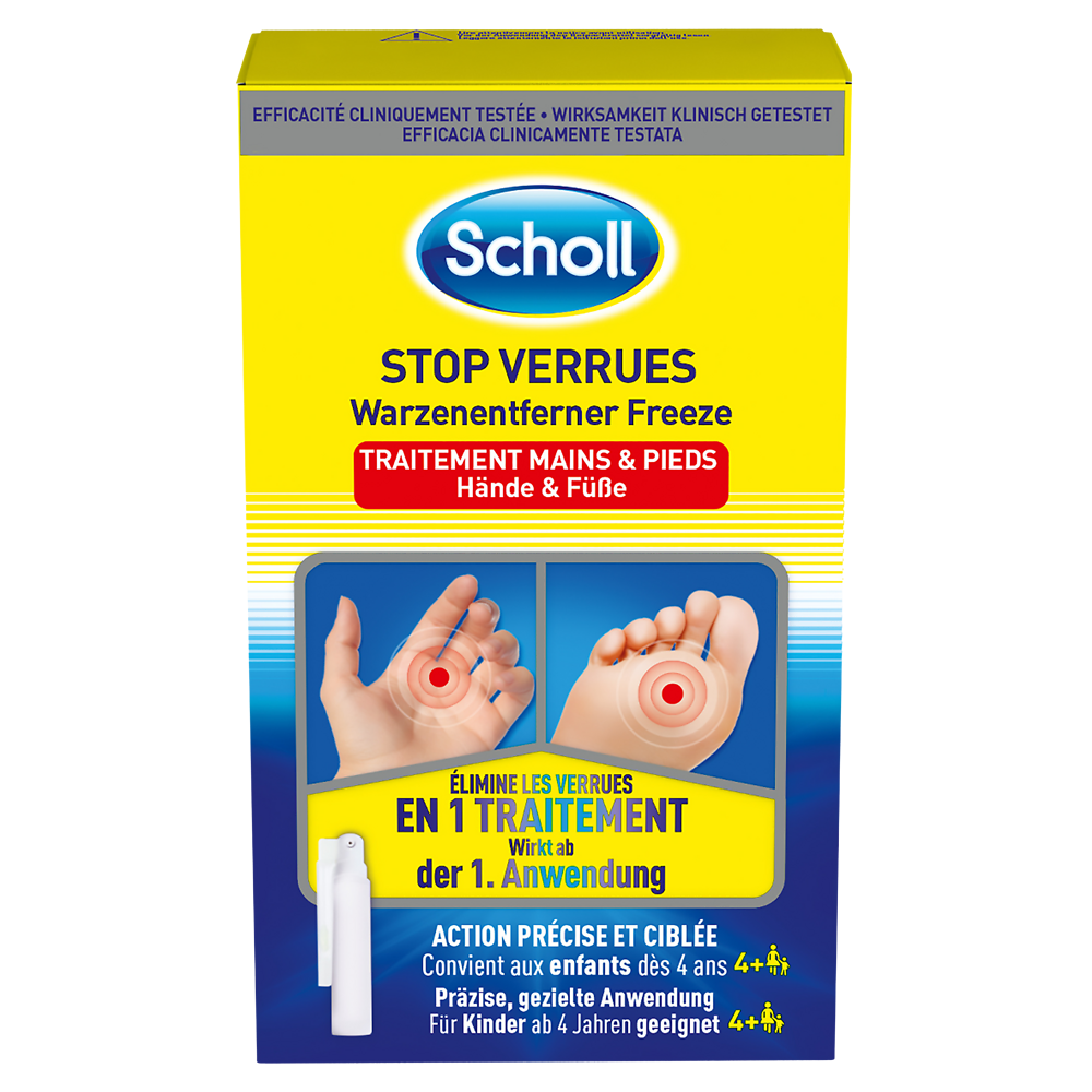 Stop verrues pieds et mains SCHOLL