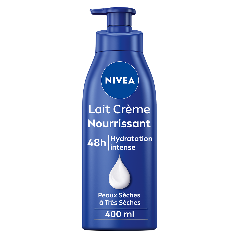 Lait crème nourrissant pour le corps NIVEA BODY, 400ml