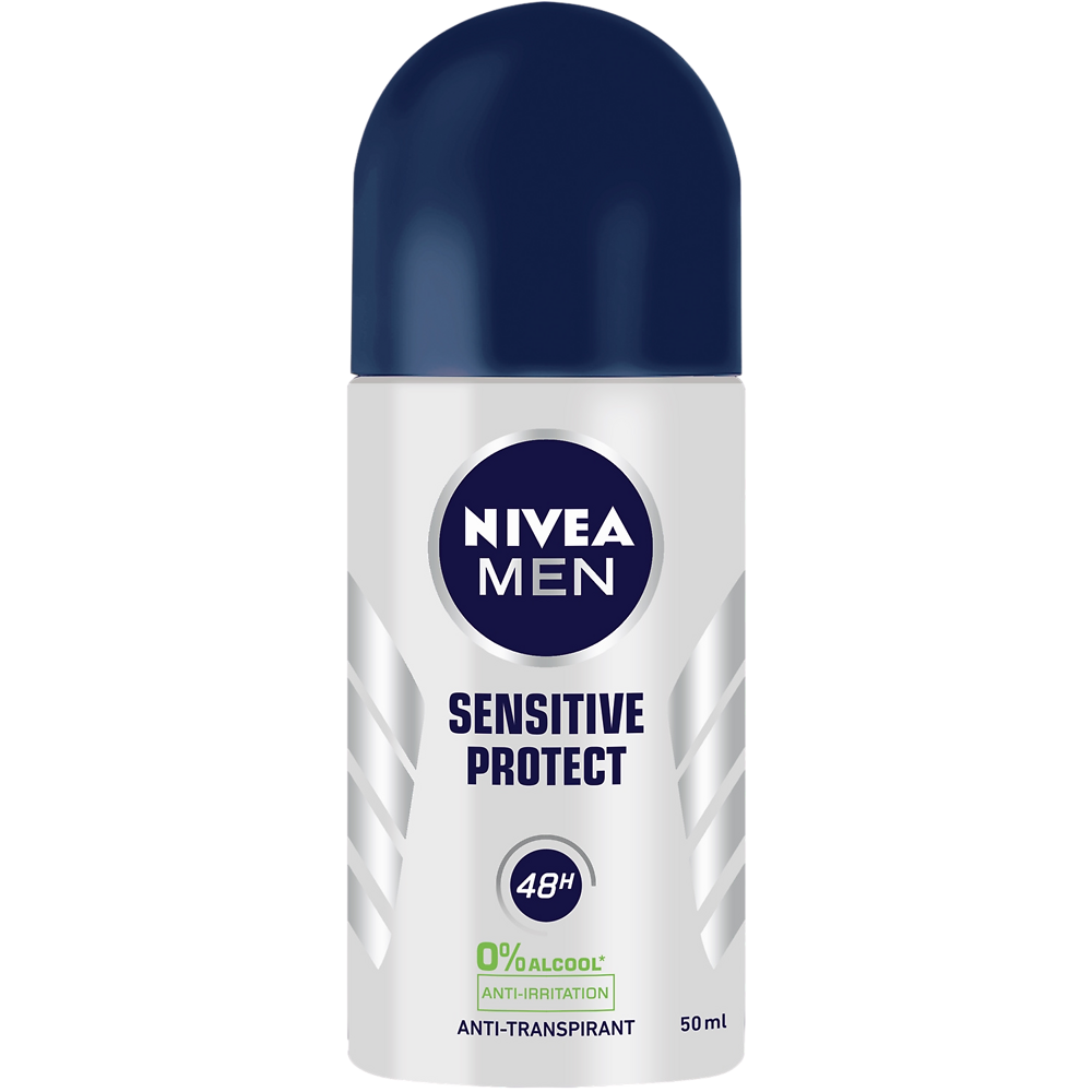 Déodorant Homme Sensitive NIVEA FOR MEN - Bille 50ml