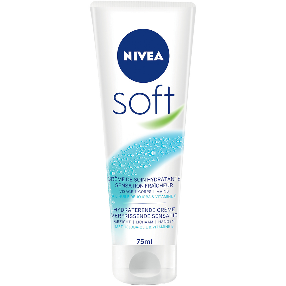 Crème de soin NIVEA Soft, 75ml