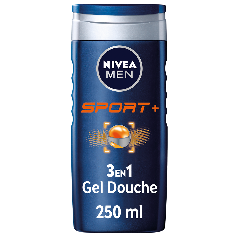 Gel douche sport NIVEA MEN, 250ml