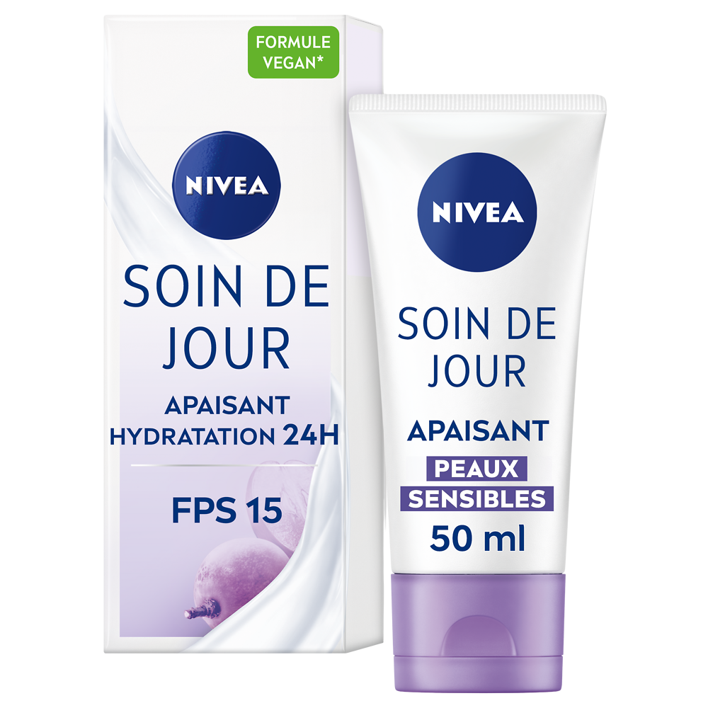 Soin de jour pour le visage sensitive NIVEA, 50ml