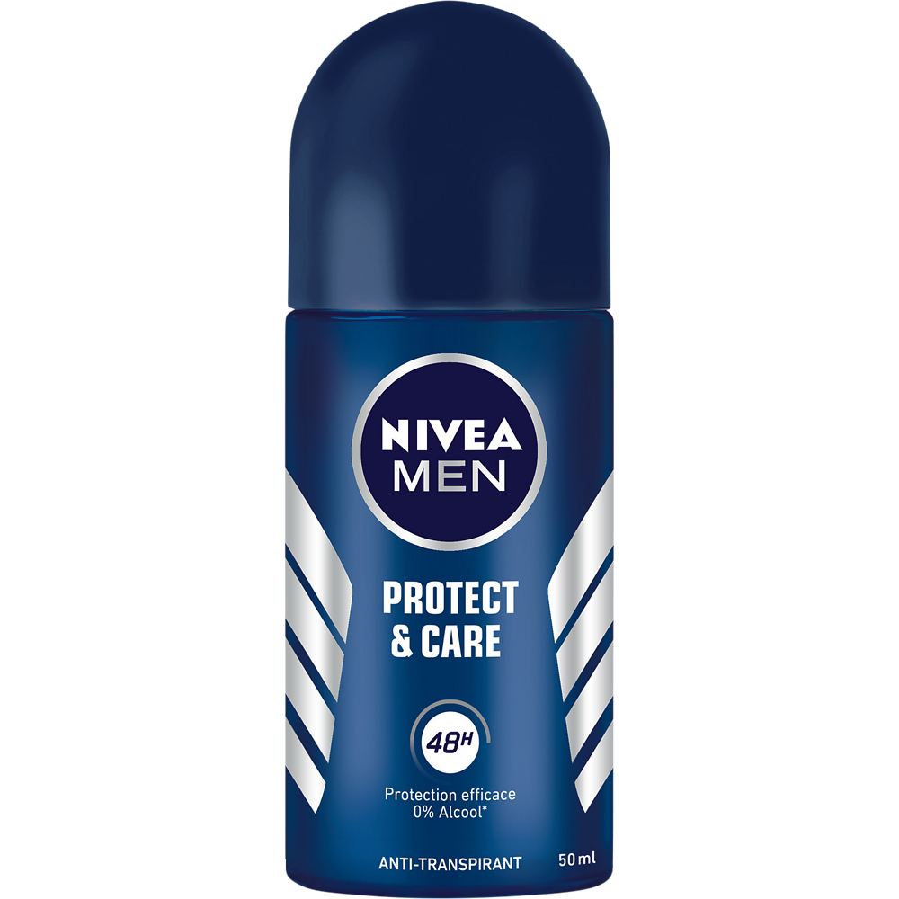 Déodorant Homme protect & care 48 heures Men NIVEA, Bille 50ml