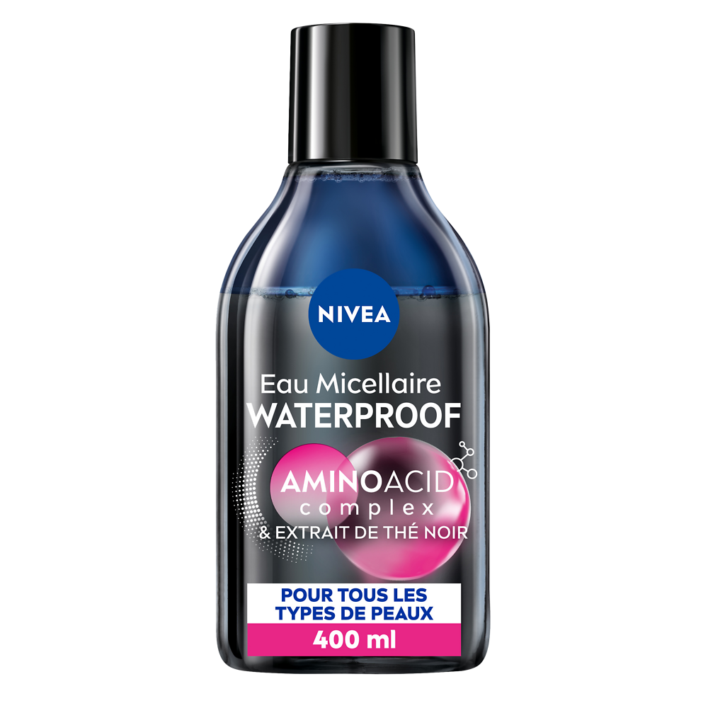 Démaquillant visage waterproof biphase micellaire NIVEA, 400ml