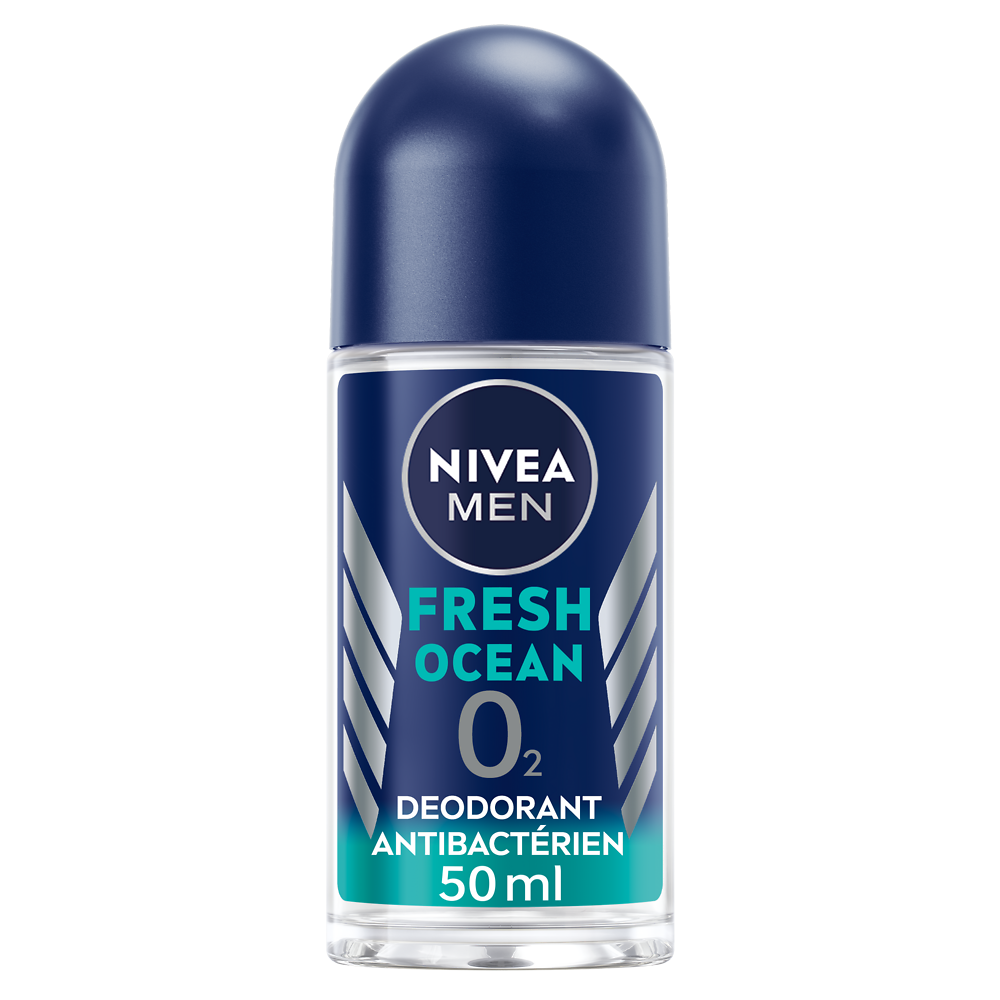 Déodorant Homme fresh ocean 0% NIVEA men - Bille 50ml